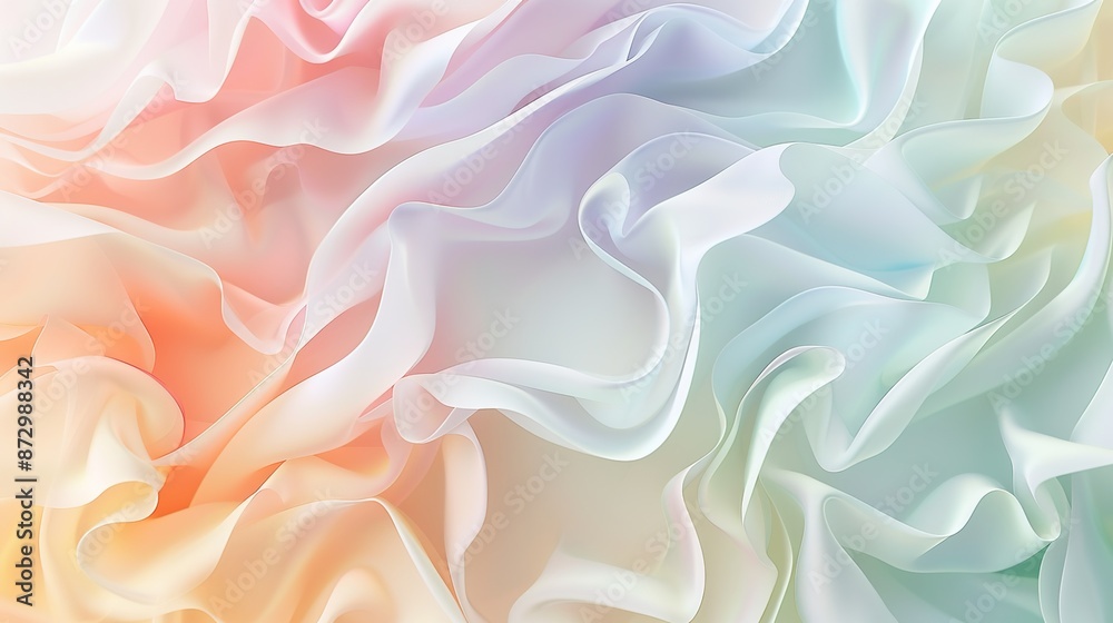 Obraz premium Soft Gradient of Pastel Colors for Communication Concepts