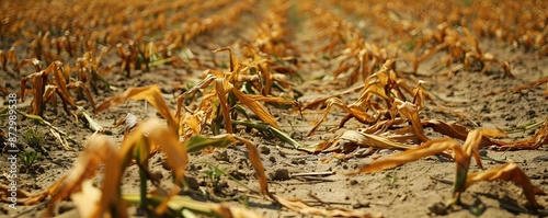 Dehydrated Crops Withering ...