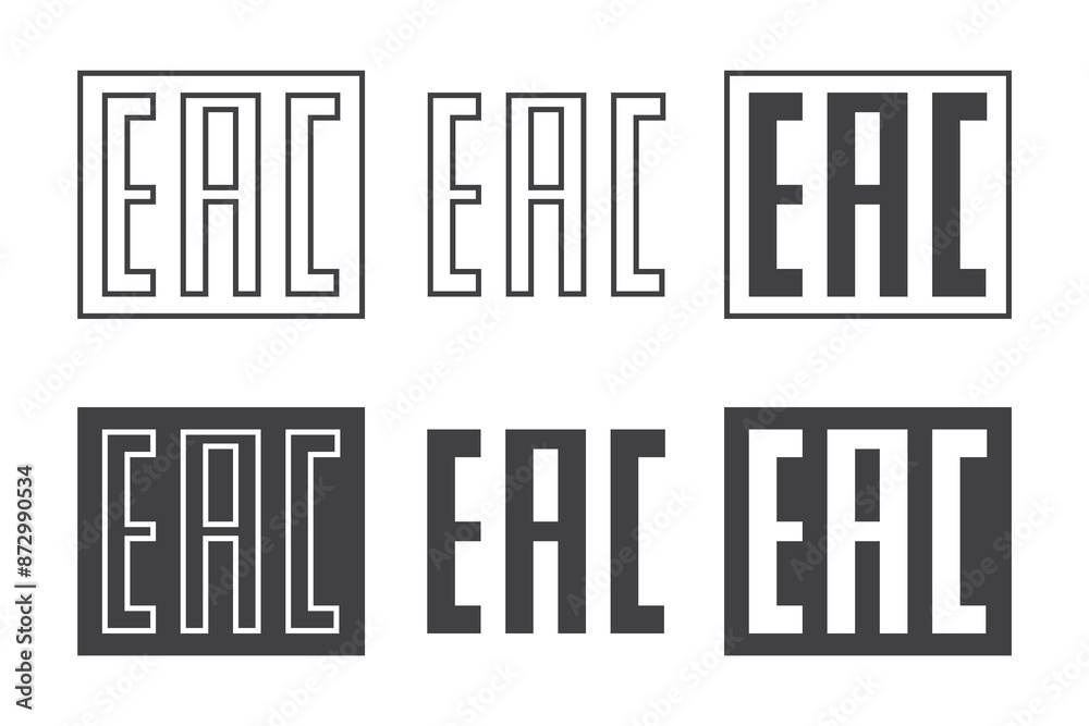 The EAC icon set indicates product certification per the standards of the Eurasian Economic Union. The EAC icon set indicates product certification per the standards of the Eurasian Economic Union.