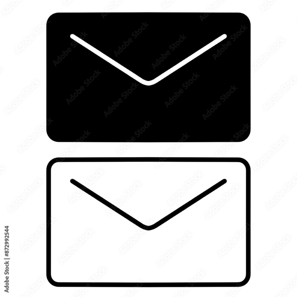 Email envelope icon vector illustration Email envelope icon vector illustration