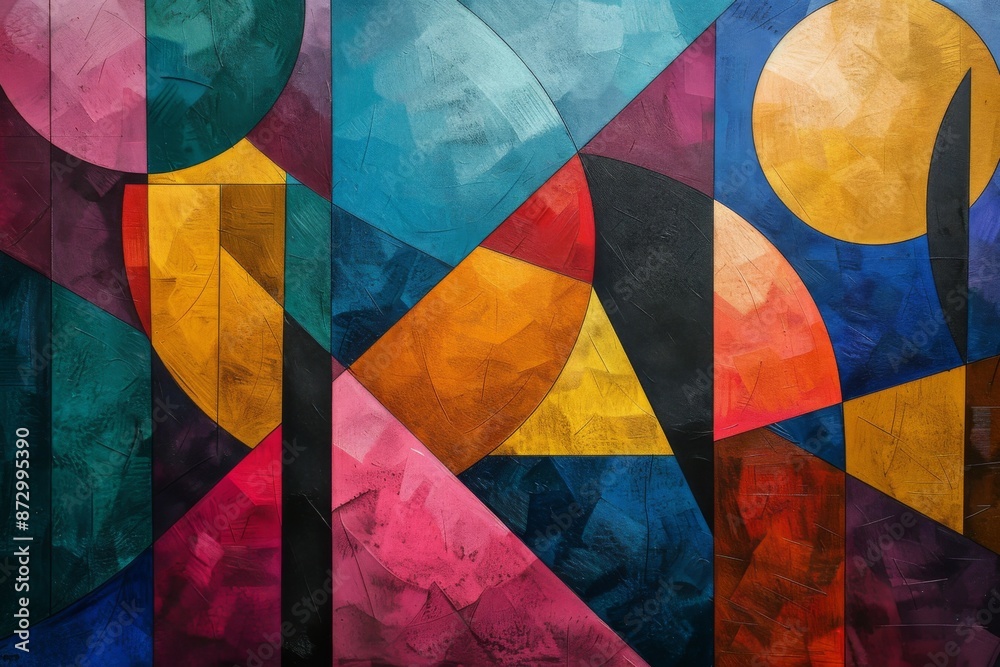 Fototapeta premium Abstract Geometric Art
