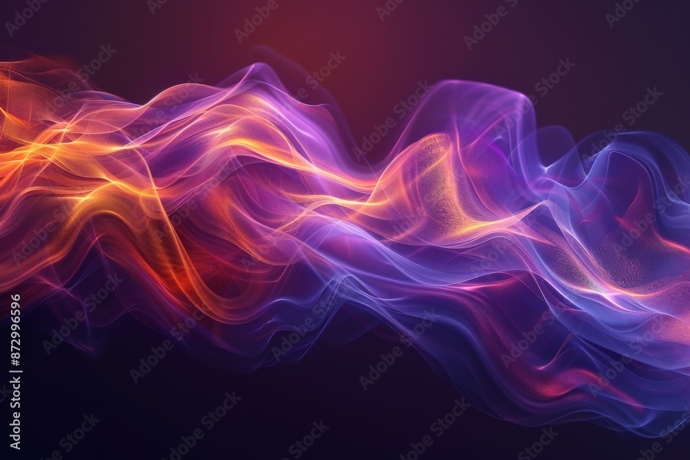 Obraz premium Abstract Colorful Wave