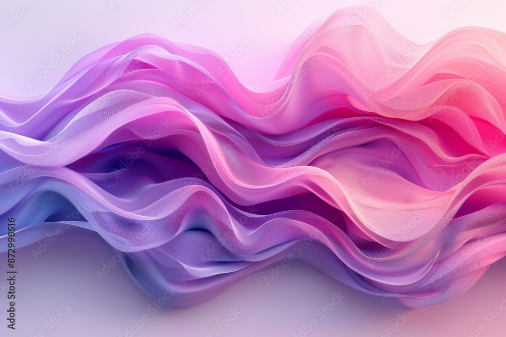 Abstract Flowing Gradient Art Abstract Flowing Gradient Art