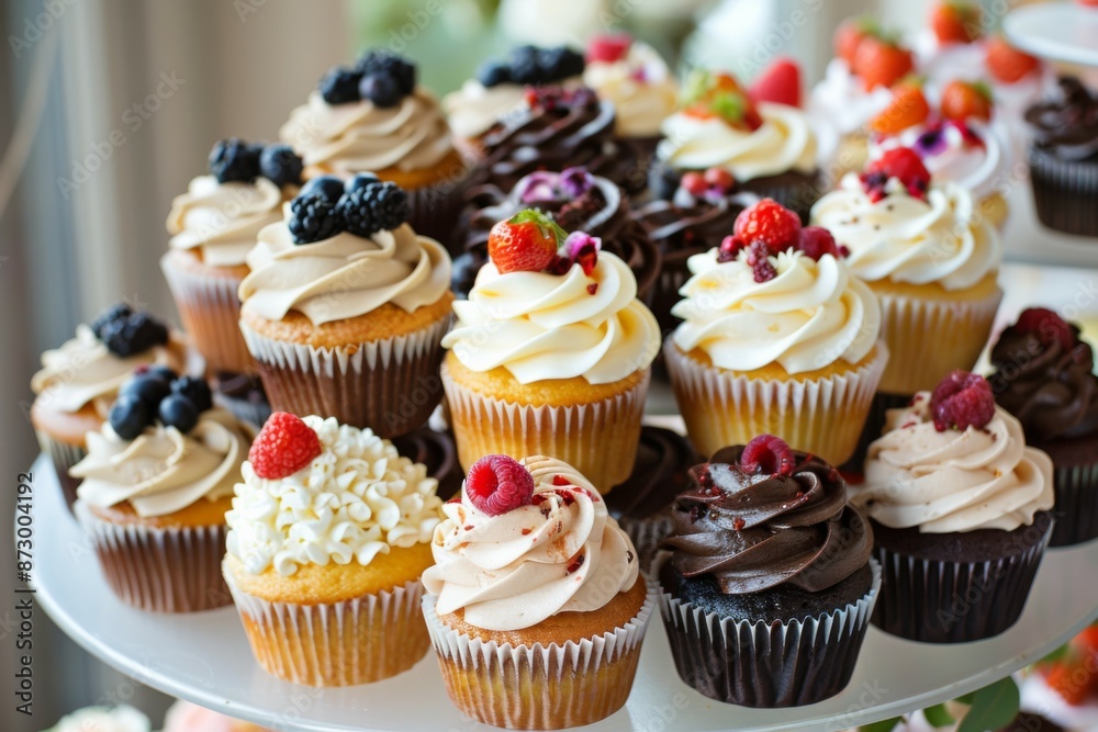 Assorted Gourmet Cupcakes Assorted Gourmet Cupcakes