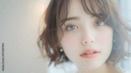 清楚できれいな女性のお顔