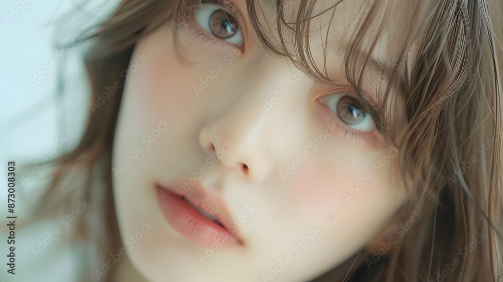 清楚できれいな女性のお顔 清楚できれいな女性のお顔