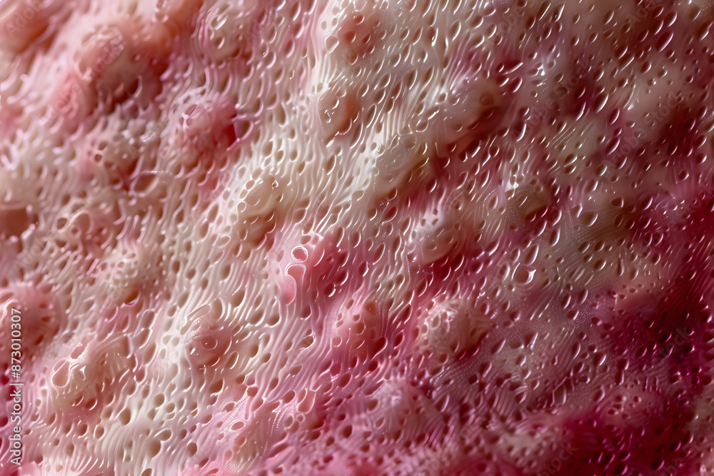 Fototapeta premium Skin allergy rash dermatitis texture close up