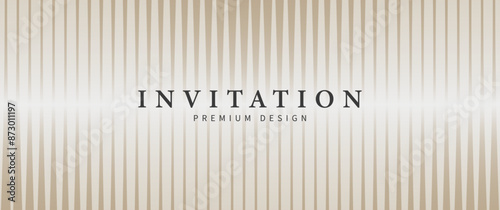 Elegant gold vector art background with geometric pattern and golden gradient. Luxury 3d illustration for cards, invitation, poster, wedding card, luxe invite, prestigious voucher. Premium template.