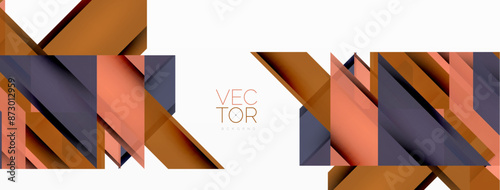 Speed and sport geometric background. Color lines dynamic template for wallpaper, banner, background or landing