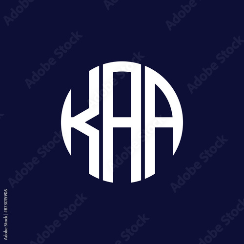 Εκτύπωση καμβά kaa circle logo design