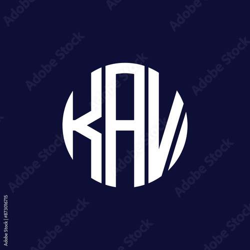 kav circle logo design