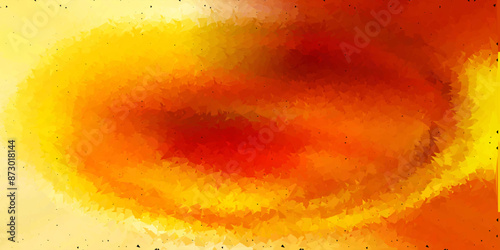 Light orange vector gradient polygon texture.