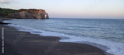 sunset on the beach