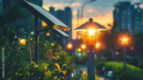 Sustainable Solar Powered S...