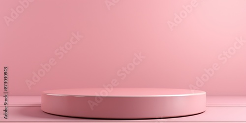 Minimalist Pink Podium © Nice Seven