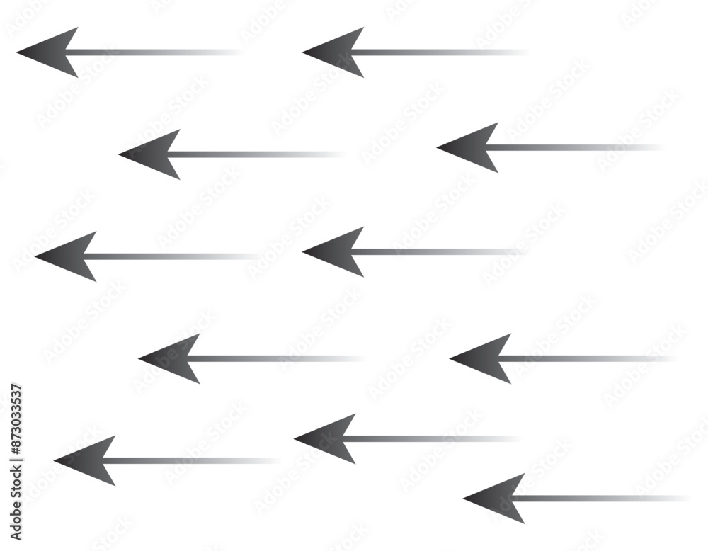 Symbol arrow set. Vector illustrator. Symbol arrow set. Vector illustrator.