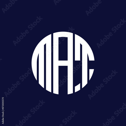 mat circle logo design