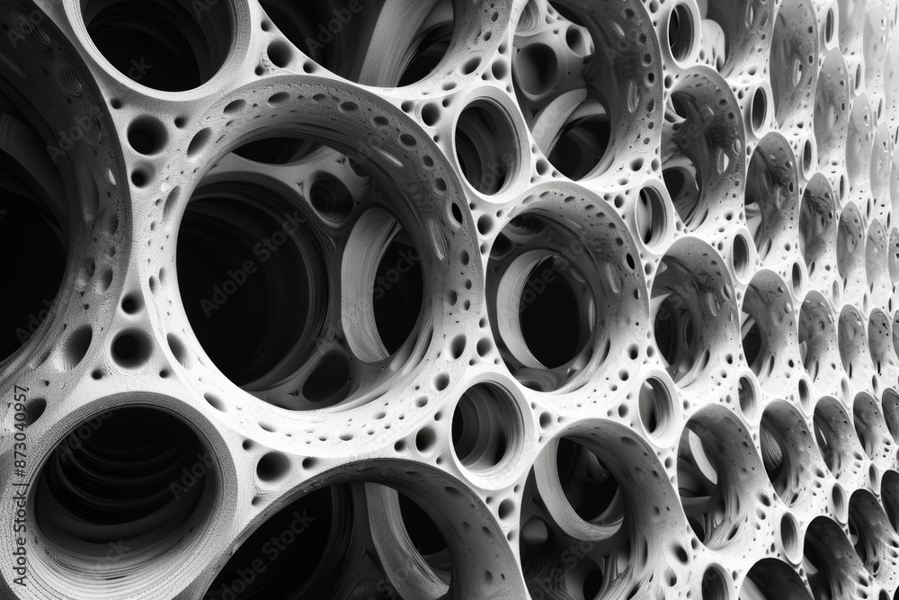 An infinite number of nested circles An infinite number of nested circles