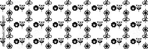 seamless pattern collection, Decorative wallpaper,flowers and leaves