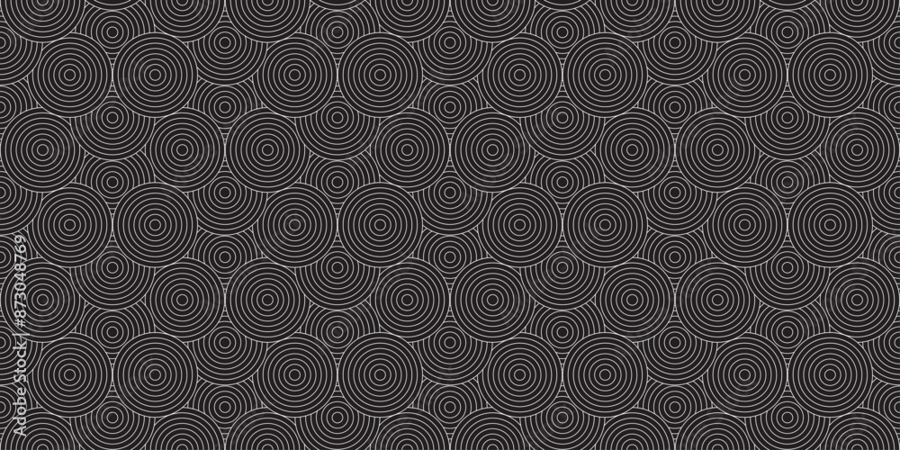 Modern geometric line circle abstract background seamless pattern vector illustration Modern geometric line circle abstract background seamless pattern vector illustration