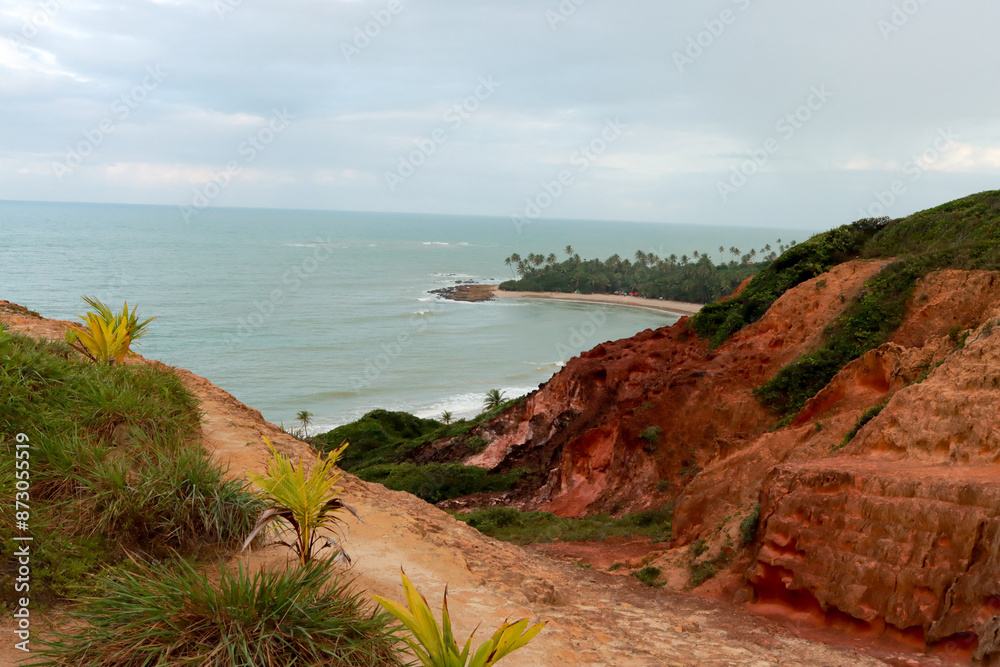 The Beautiful Cove of Coqueirinho Beach in Conde, Paraiba, Brazil
The Beautiful Cove of Coqueirinho Beach in Conde, Paraiba, Brazil