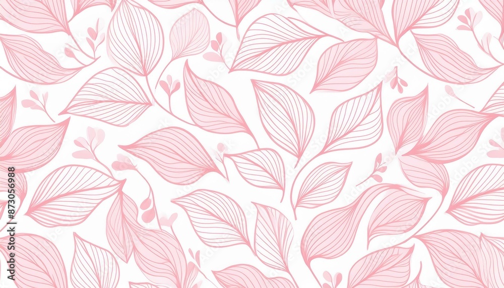 seamless pattern with leaves seamless pattern with leaves