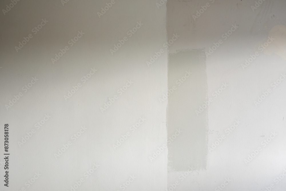 A Close-Up of Two Shades of White Paint A Close-Up of Two Shades of White Paint