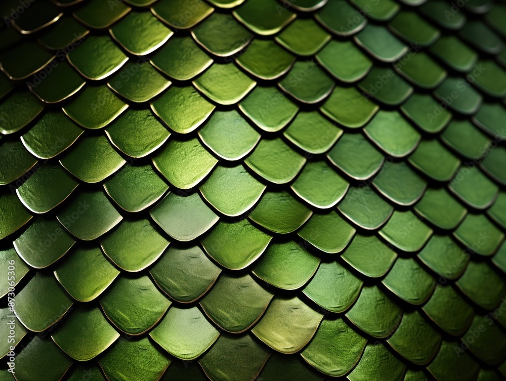 Green pattern with fish scale abstract texture. Green pattern with fish scale abstract texture.