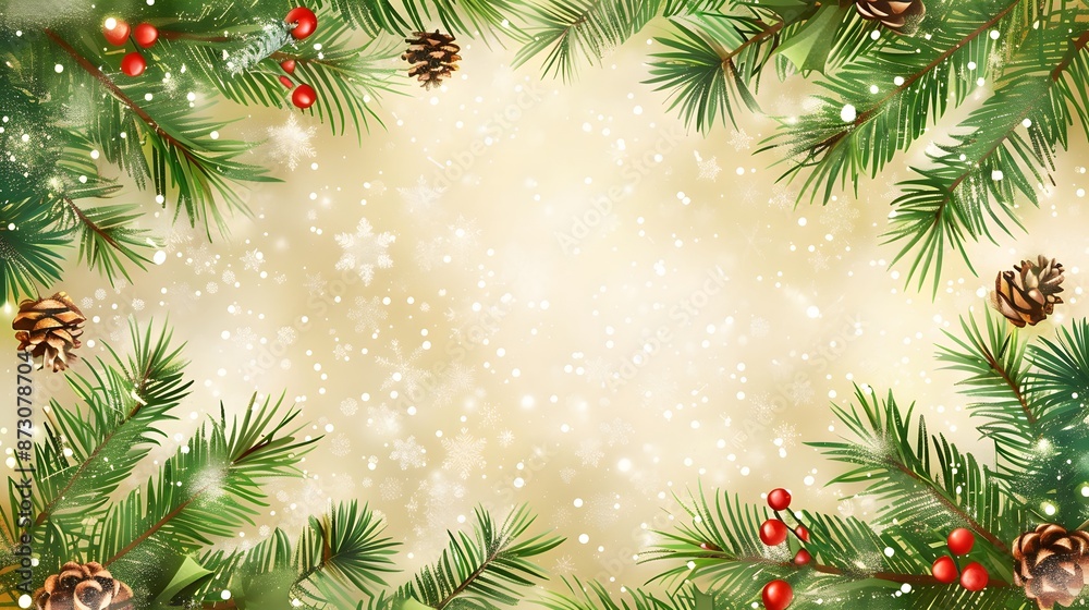 christmas background with christmas tree and decorations christmas background with christmas tree and decorations