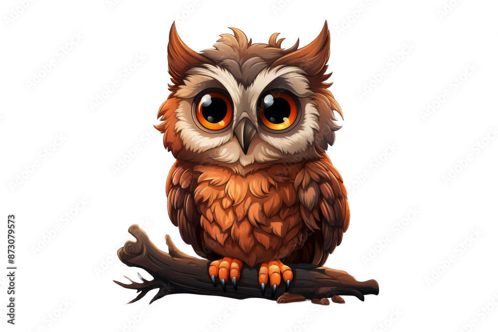 Fototapeta premium Owl (PNG 8640x5760)