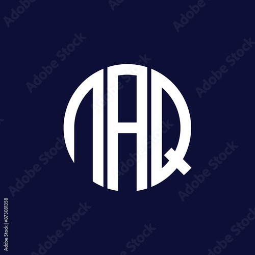 naq circle logo design