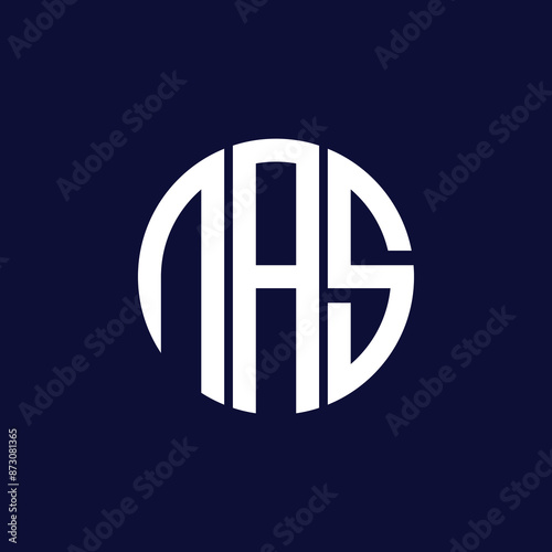nas circle logo design