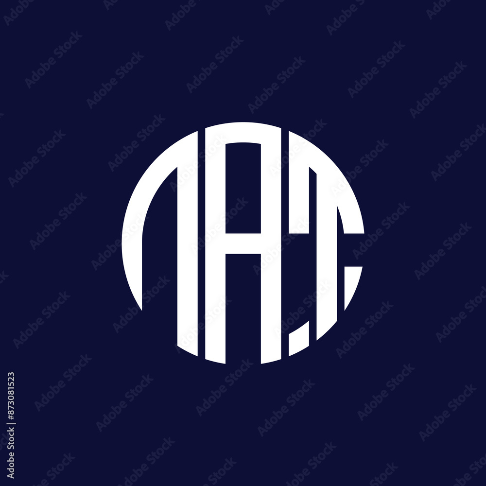 nat circle logo design