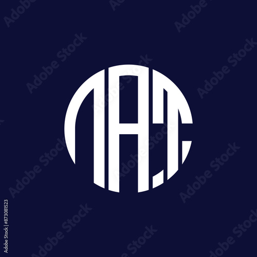 nat circle logo design