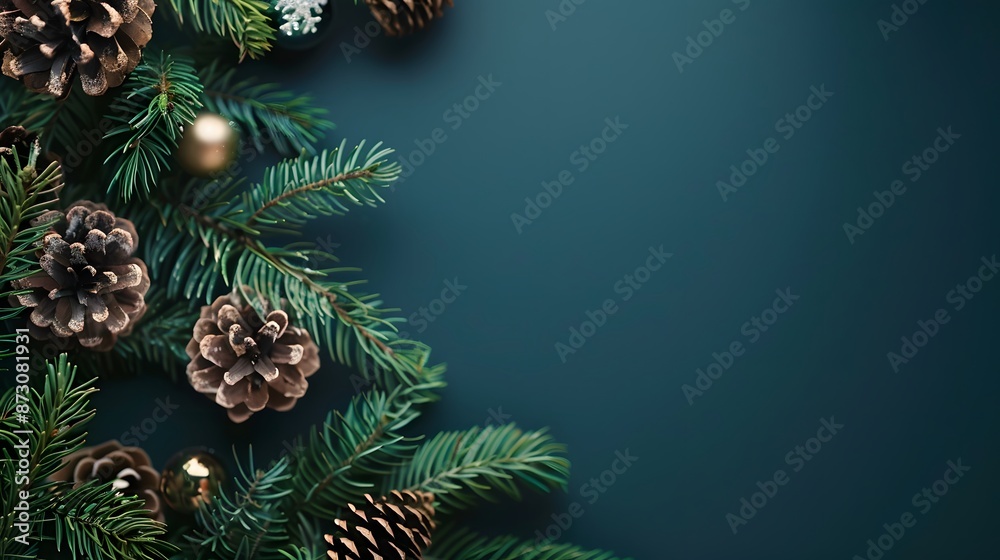 christmas background with christmas tree and decorations christmas background with christmas tree and decorations