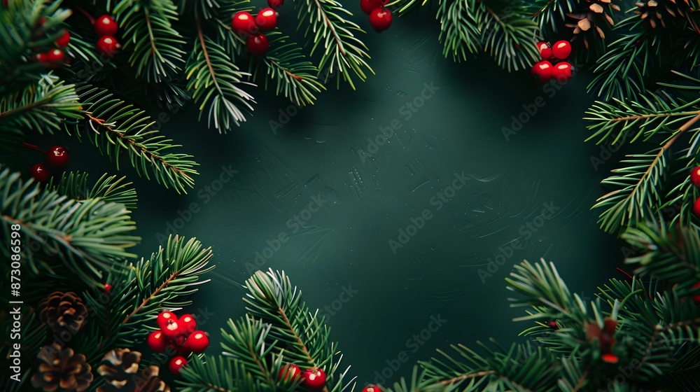 christmas background with christmas tree and decorations christmas background with christmas tree and decorations