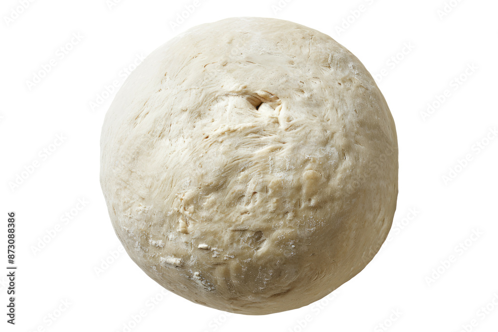 Raw dough ball isolated on transparent background Raw dough ball isolated on transparent background