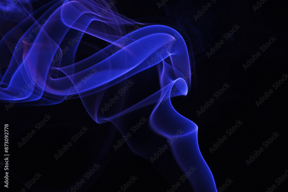 Obraz premium blue smoke 