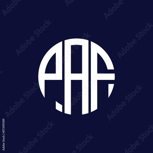 paf circle logo design