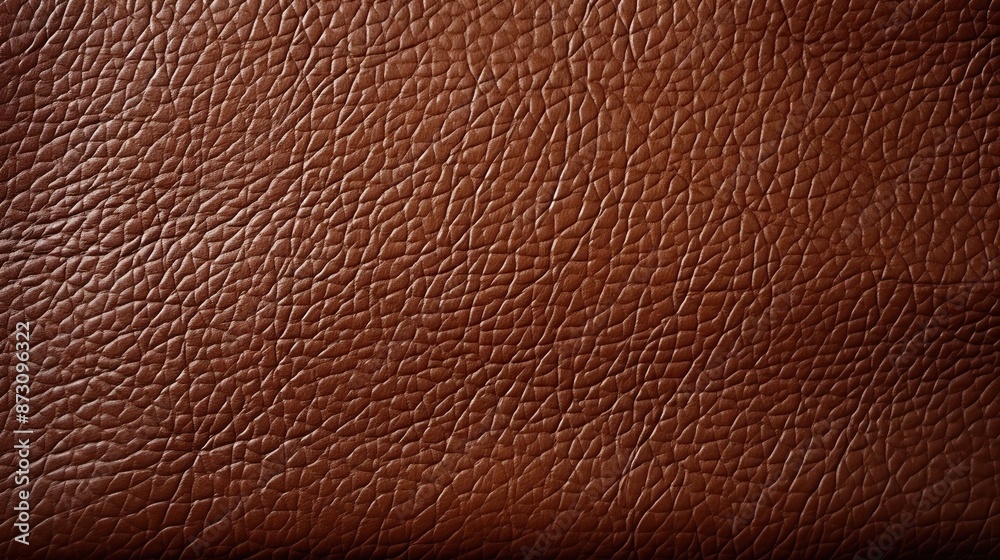 Close-up Texture of Brown Leather Close-up Texture of Brown Leather
