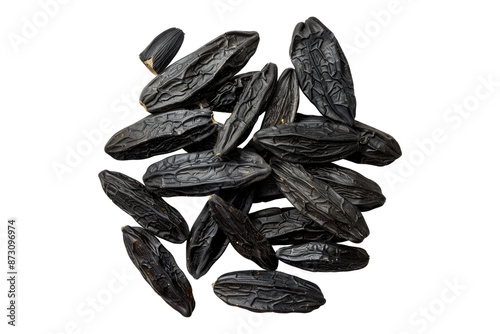 Tonka beans isolated on transparent background