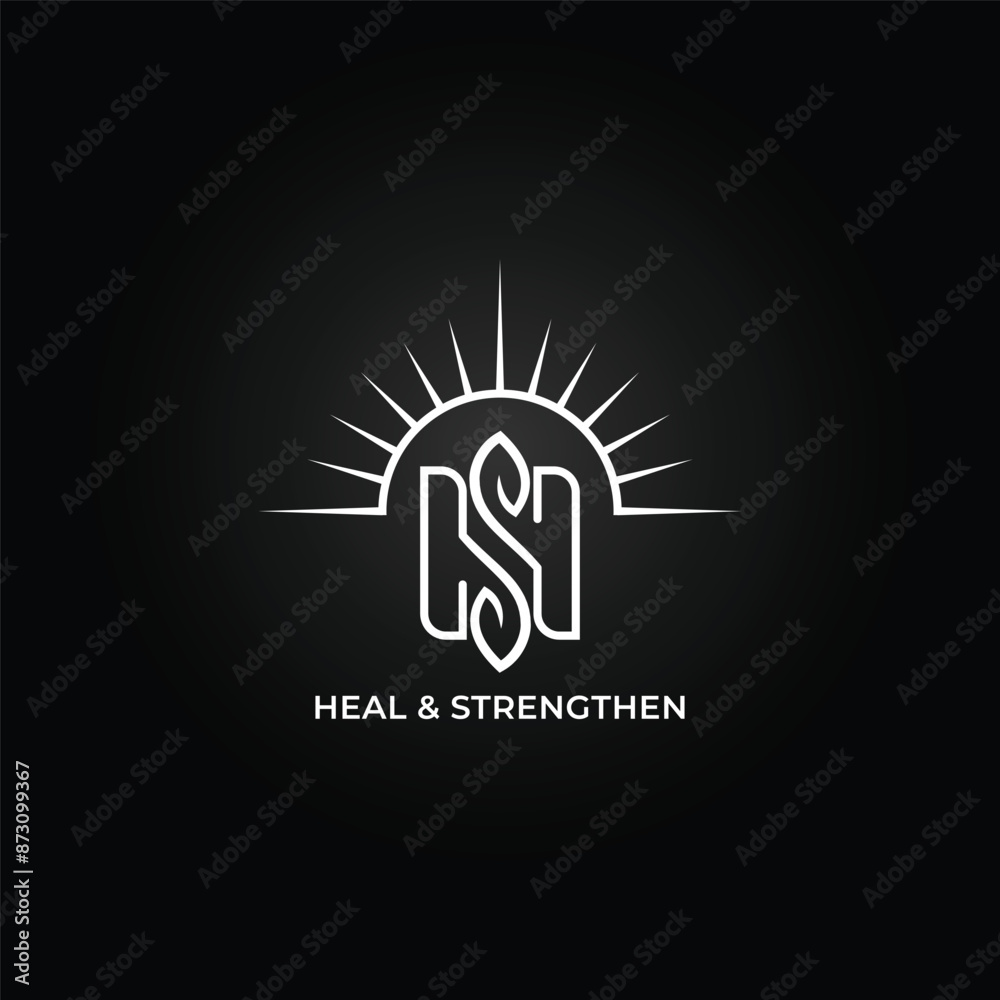 HS Wellness Logo Design 