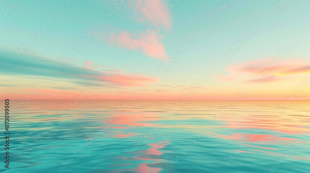 A pastel gradient background with a smooth transition from aqua blue to pastel orange, reflecting the vibrant yet peaceful sky at sunset by the ocean. A pastel gradient background with a smooth transition from aqua blue to pastel orange, reflecting the vibrant yet peaceful sky at sunset by the ocean.