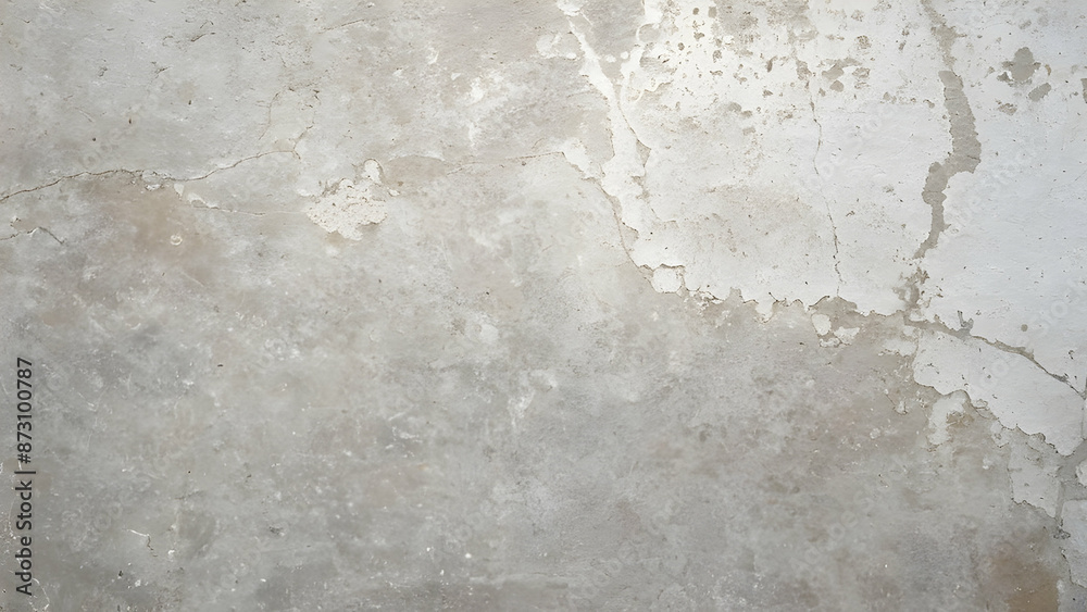 Fototapeta premium White background on cement floor texture, concrete texture, old vintage grunge texture design