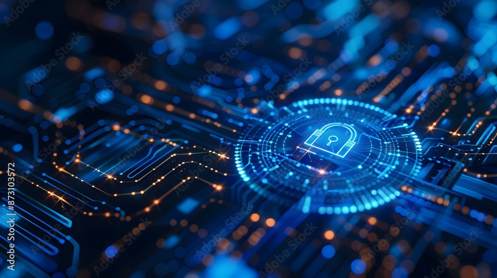 A colorful image of a keyhole with a lock on it. The lock is surrounded by a web of lines and dots, giving the impression of a complex and intricate security system. Concept of mystery and intrigue A colorful image of a keyhole with a lock on it. The lock is surrounded by a web of lines and dots, giving the impression of a complex and intricate security system. Concept of mystery and intrigue