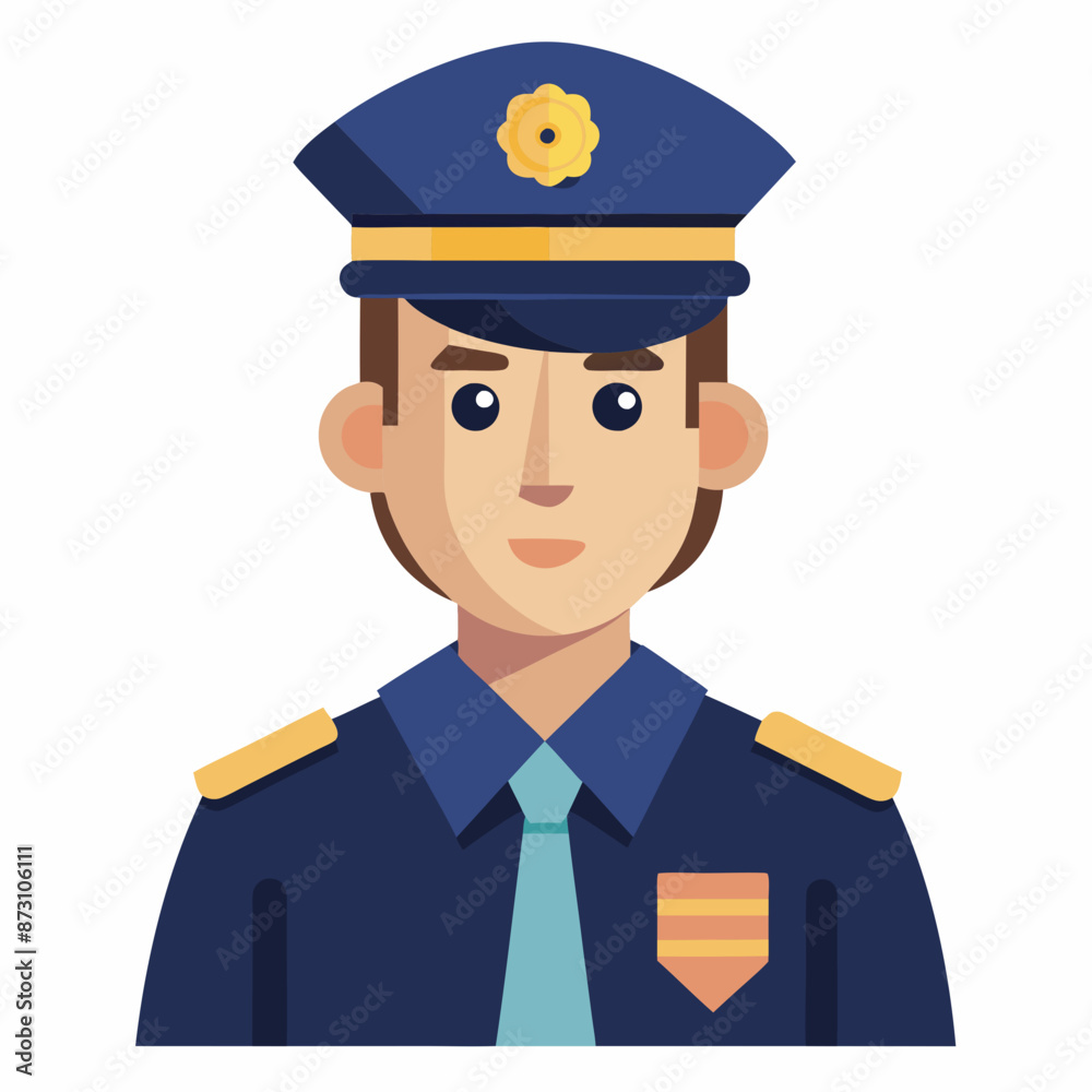 vector illustration of policeman vector illustration of policeman