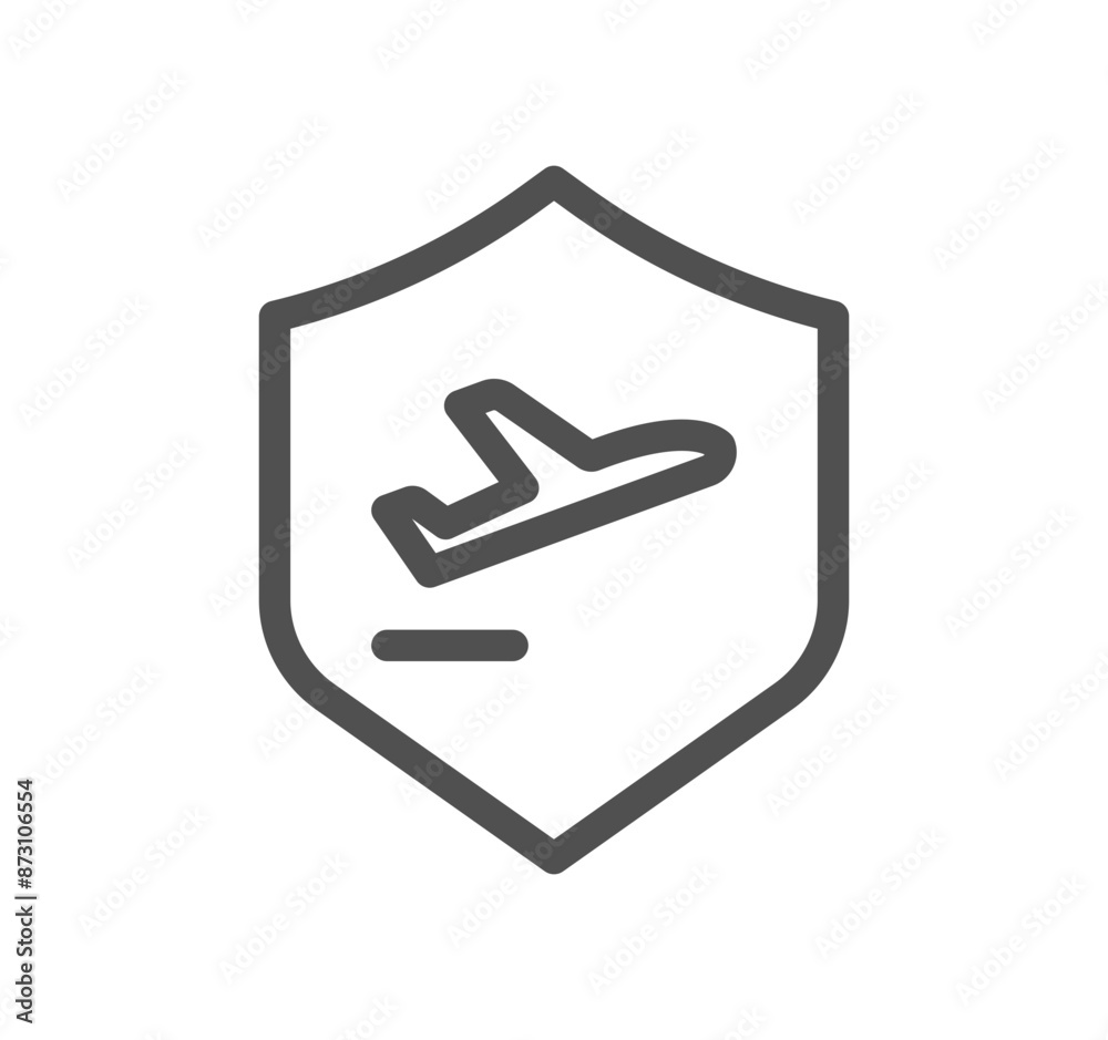 Insurance and related icon outline and linear vector.
Insurance and related icon outline and linear vector.