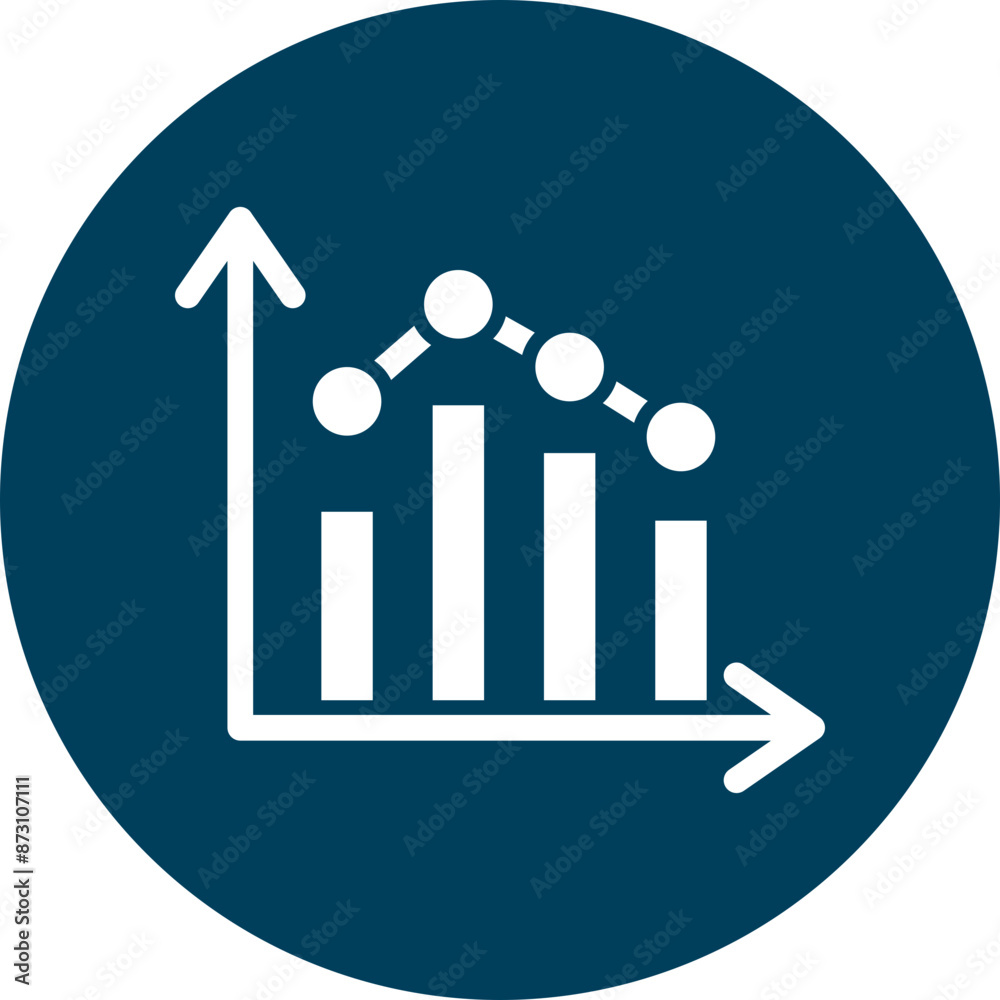 Diagram Glyph Circle Icon Diagram Glyph Circle Icon