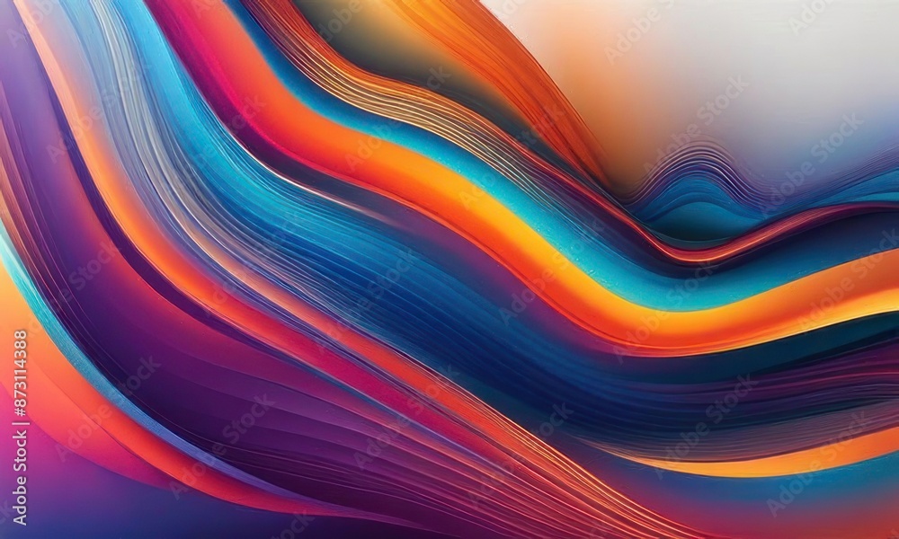 Gradients geometric abstract background with straight lines and round tails. Fluid color pattern of color liquid gradient background for wallpaper, banner, background, card, landing page. Gradients geometric abstract background with straight lines and round tails. Fluid color pattern of color liquid gradient background for wallpaper, banner, background, card, landing page.
