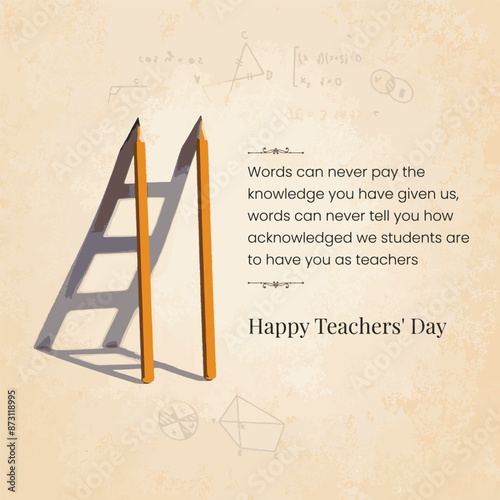Happy teachers day, Education day Happy teachers day concept & Guru purnima